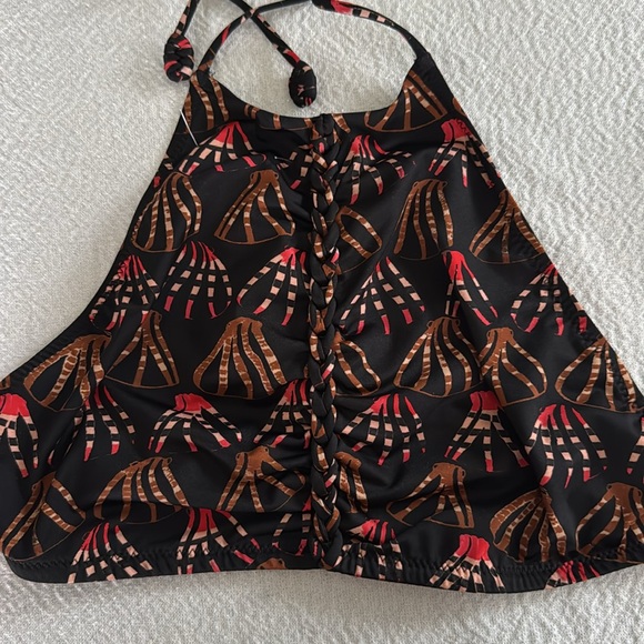 Ulla Johnson Women's Black Beth Halter Bikini Top, Size Small, $180 - Picture 10 of 13